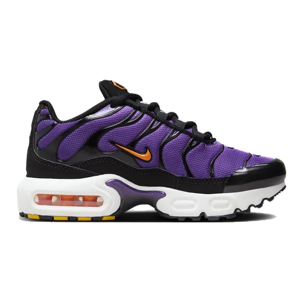 Nike Air Max Plus OG PS Voltage Purple 2024 Kids Sneakers Black Purple-Agate Total-Orange CD0610-024