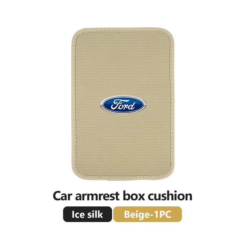 AKR1 For Ford Car Armrest Box Pad Central Armrest Boxes Cover Elbow Protection Pads Accessories Mk2 Mk3 Ranger Mondeo Mk4 S-MAX Kuga