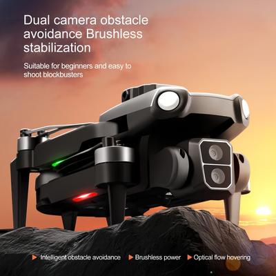 Dron bezszczotkowy S119 ze zdalnym sterowaniem, kamera HD Quadcopter, składany optyczny przepływ pozycjonujący, ESC WIFI, funkcja omijania przeszkód