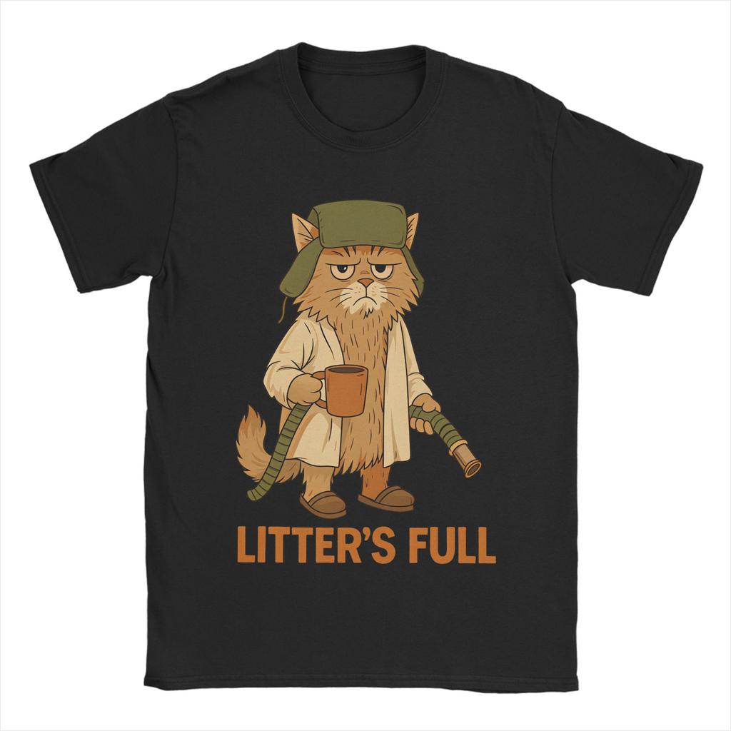 Litter's Full Letter T Shirt for Men 100% Cotton Casual T-Shirts Crew Neck Merry Christmas Tee Shirt Short Sleeve Clothes Party