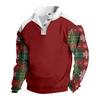 Men's Fleece Hoodie Casual Long Sleeve Sweatshirt