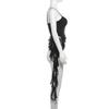 Summer Women Y2k Crop Tops Ladies Sleeveless Asymmetrical Ruffles Tank Top Lace Hem Slim Tanks Tops Shirts Streetwear