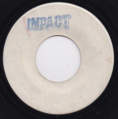 7inch Record MAX ROMEO  Hide Away   NONE Impact 1972 Jamaica Reggae Ska  Dub Used