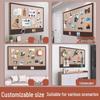 Wall Sticker Felt Board: No-Drill, Damage-Free Decoration for Photos and Polaroids
