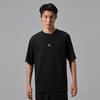 Jordan As M J T Shirts Men's Black Crew Neck Moderate