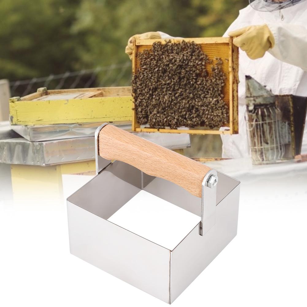 10.5x10.5x10.3cm Stainless Steel Honey Cutter Cutting Tool Beekeeping Tool Accessories