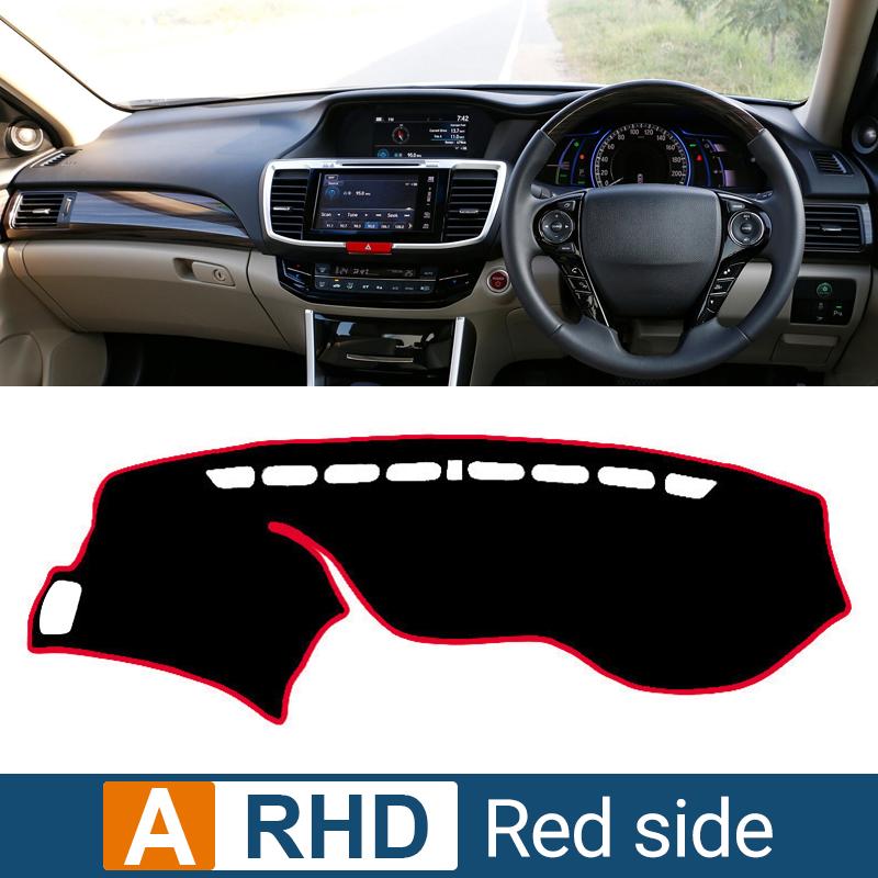 For Honda Accord 9th 2013 2014 2015 2016 2017 Car Dashboard Cover Dash Mat Sun Shade Non-slip Pad Interior Accessories