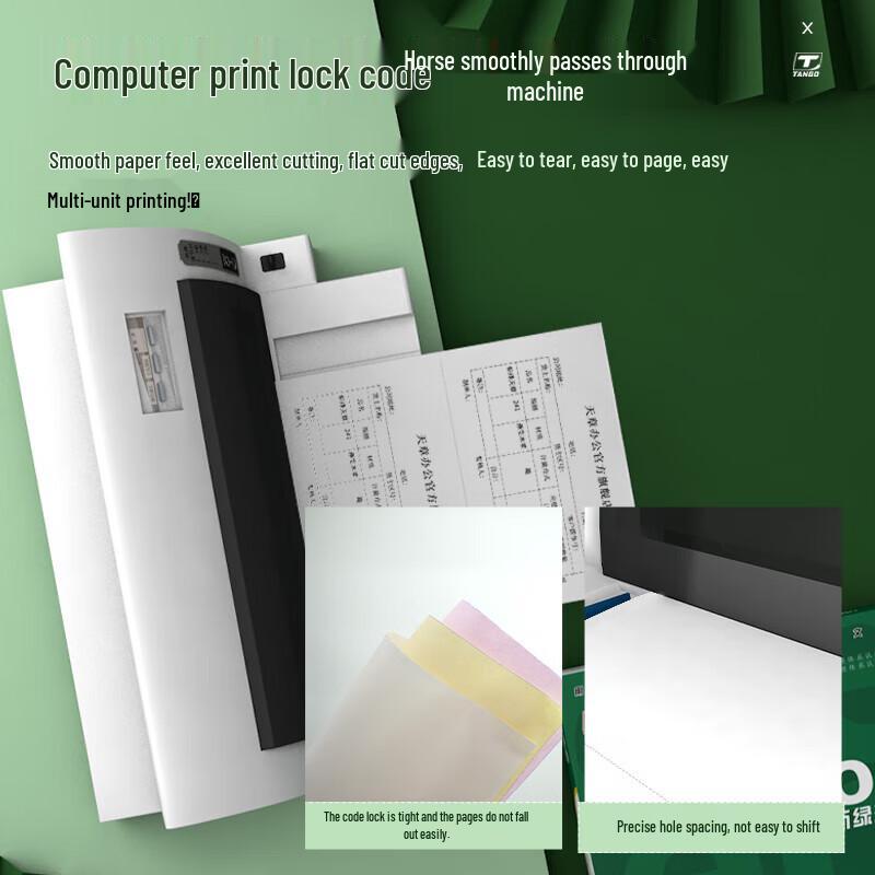 TianZhang A5 Continuous Form Dot Matrix Printer Paper