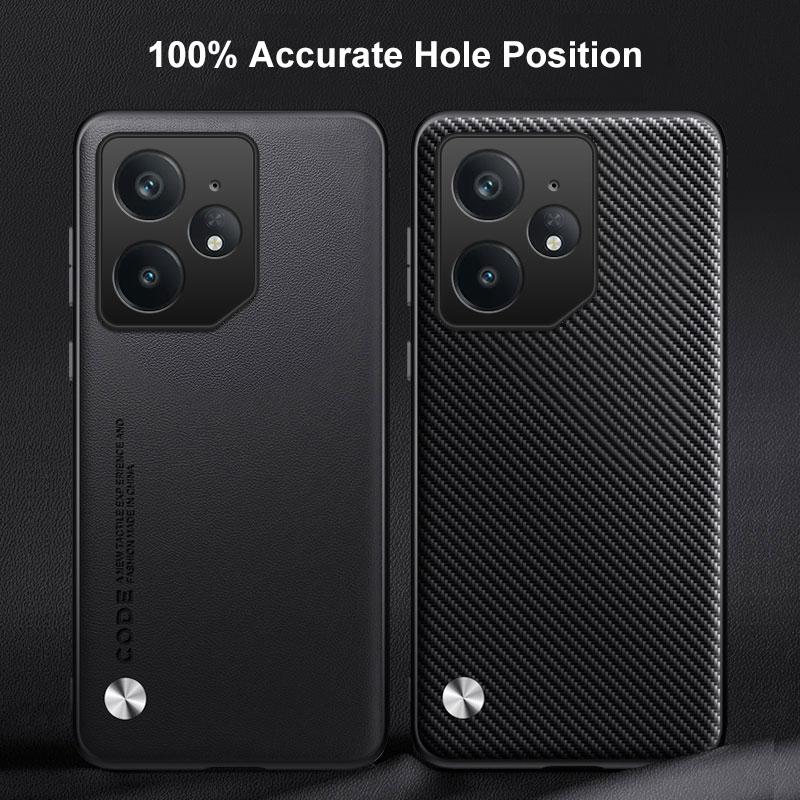 Custodia di Lusso in Pelle PU Per Realme Neo 7 Cover Posteriore Silicone Opaco Antiurto Protezione Completa Custodia per Telefono Per Realme Neo7 5G Coque