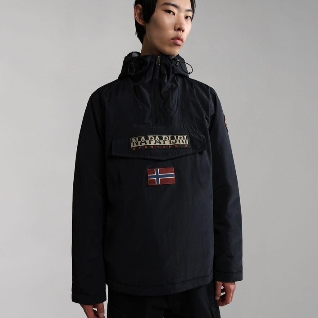 Winter Jacket Napapijri Rainforest Winter-Anorakjacket (NA4GMC) Black