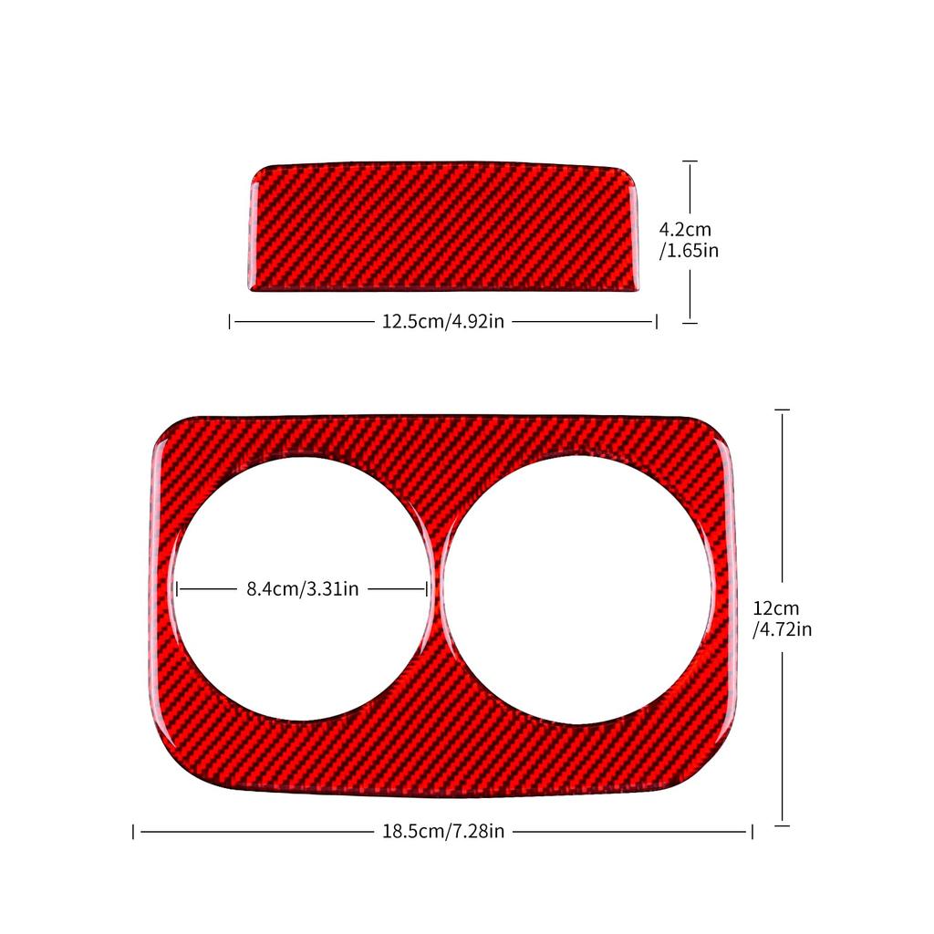 AIRSPEED Subaru WRX Exclusive Accessories Real Carbon Fiber Car Cup