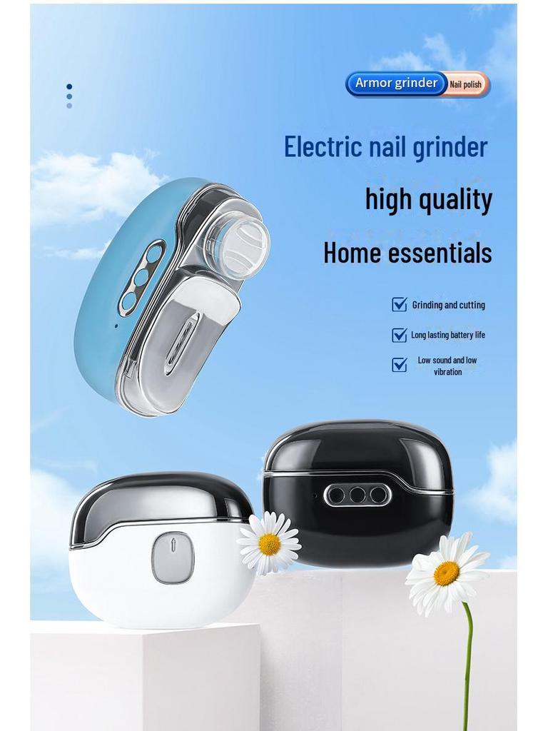 Multifunctional Electric Nail Clippers and Polish for Women and Children