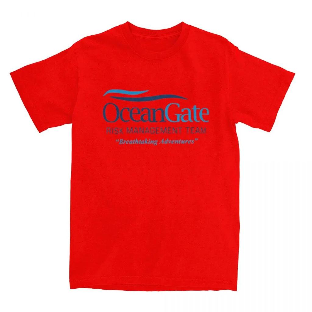 Funny OceanGate Risk Unisexagement Breathtaking Adventures T-Shirt Unisex Women Round Neck Cotton Tees Graphic Clothing