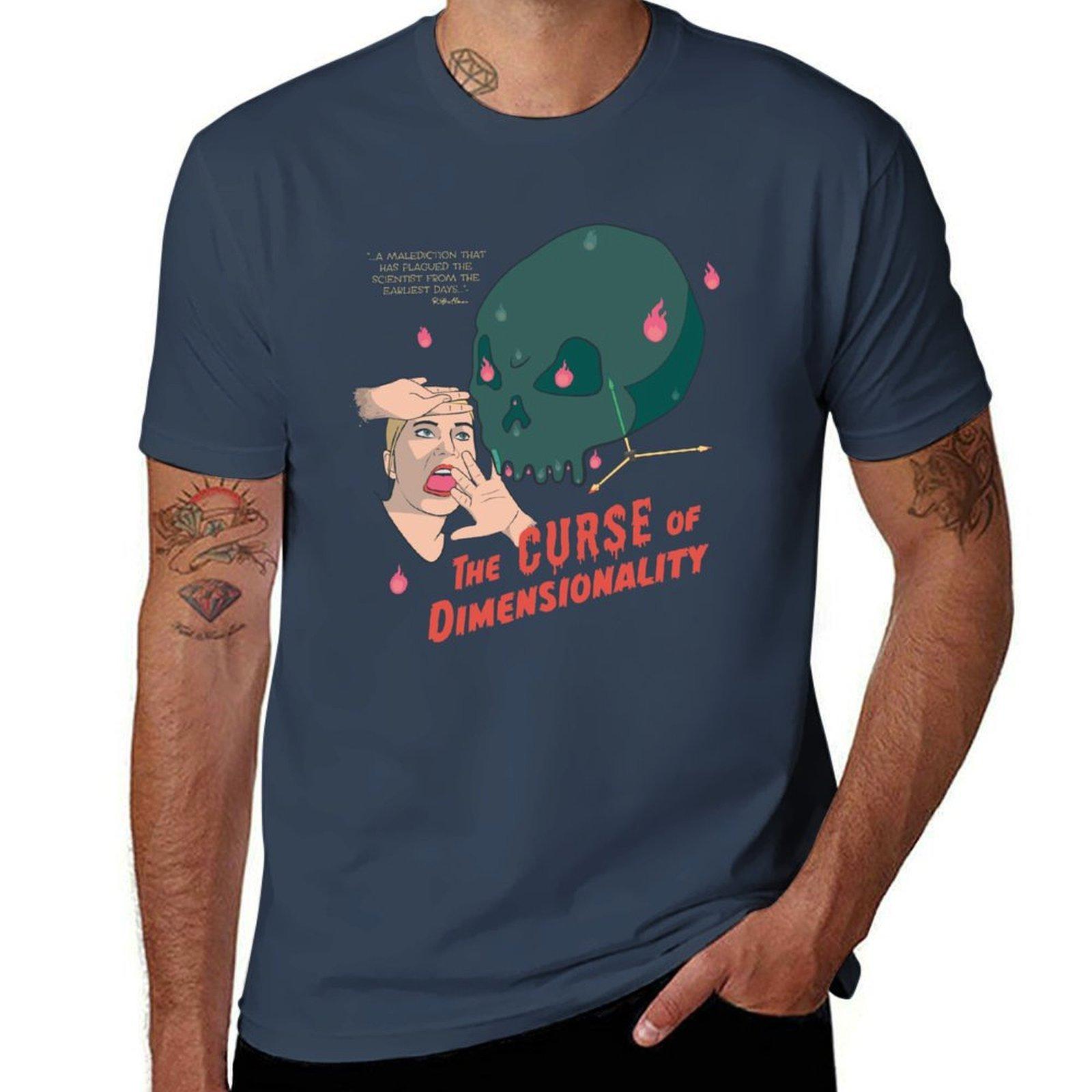 The Curse Of Diunisexsionality Tshirt Casual All Match Short Sleeve Tshirt S