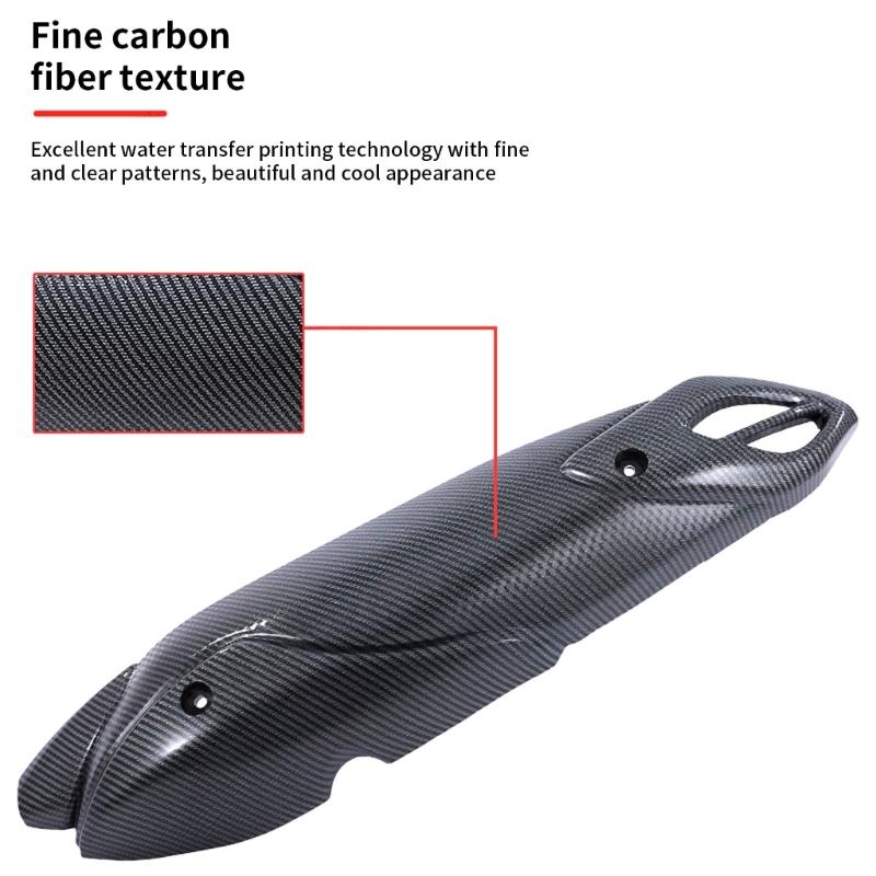 ABS Exhaust Heat Protector for 2025 NMAX155 Motorcycle Designed to Reduce Engine Heat and Extend Lifespans