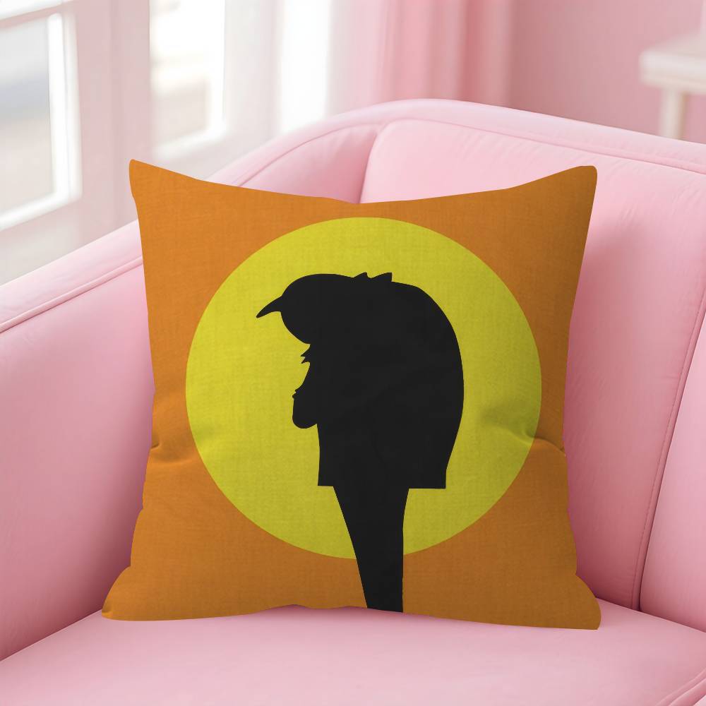 Personalized Pillow Cover Kids Bedroom Wild Party Decor Pillowcase Kid Birthday Shower Gift Cute Banana Cartoon-M-Miniones