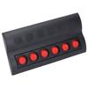Marine Switch Panel 6 Gang Waterproof Pre Wired with Overload Protector ON OFF for RV Boat DC12V