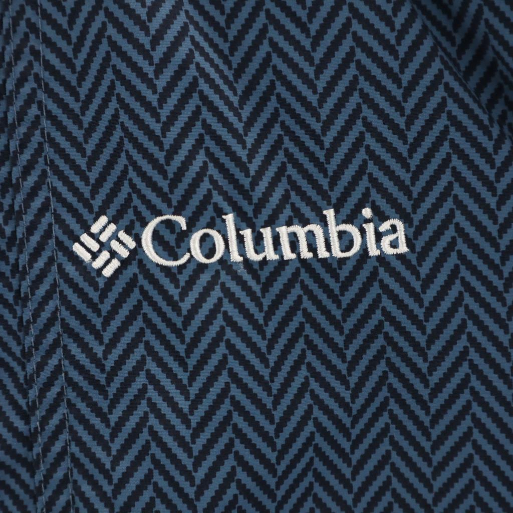 Columbia 112PM3569 Herringbone Pattern Hazen Jacket M Navy Outdoors Men's Used