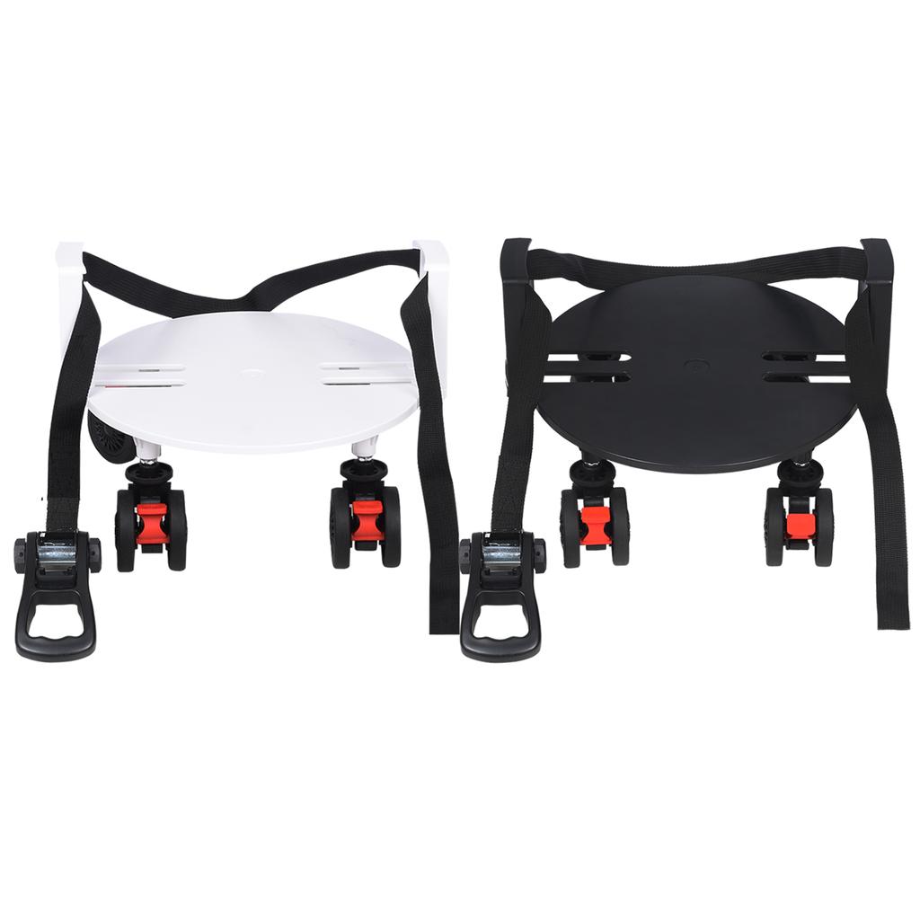 Golf Bag 360° Universal Wheel Trolley DetachablePortable Club Stand Mobile Base