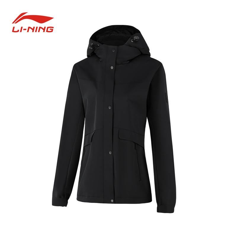 Li-Ning Unisex Water-Repellent Hooded Windbreaker Jacket