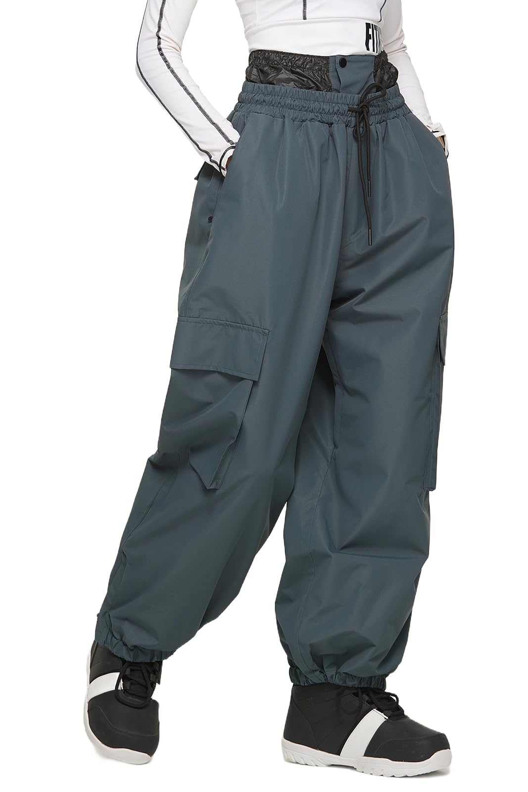 

MORGEN SKY Snowboarding and Ski Pants, Water-Repellent, Windproof, and Warm for Men and Women, Perfect for Snowboarding, Snow Play, Mountaineering, an
