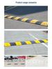 Heavy-Duty Rubber Steel Speed Bump for Community Parking