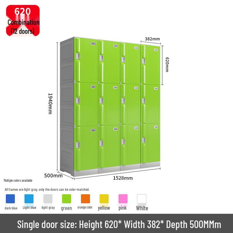 Junshi Plastic Locker Cabinet for Gym & Pool