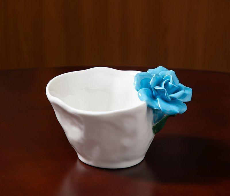 1PC Handmade Flower Cup Rose Ceramic Coffee Cup Mug Mug Souvenir Tea Cup Afternoon Tea Party Home Tableware Decoration