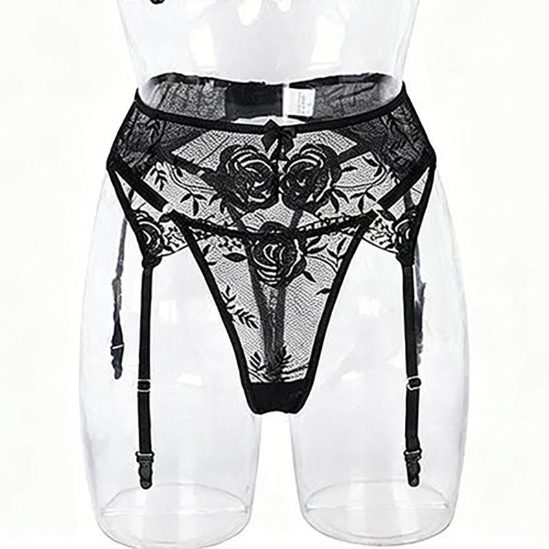 Damen Sexy Strümpfe Strumpfhalter Gürtel Schwarze Strümpfe Strumpfhalter Gürtel Spitze Netz Nachthemd Sexy Strumpfhalter Gürtel Sex Unterwäsche