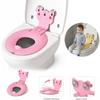 Suction Cup Fixation Toddlers Potty Training Seat Foldable Children Toilet Seat Cover  Travel Use