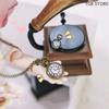 1Pcs 1/12 Mini Doll Vintage Pocket Watch Simulation Dolls Accessories Dollhouse Decoration Kid Pretend Play Toy