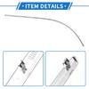 Motoforti Rear Left Bumper Grille Trim Garnish Bumper Garnish Trim for Mercedes-Benz E350 Coupe 2-Door 2010-2013 Direct Fit Replacement No.2078852121