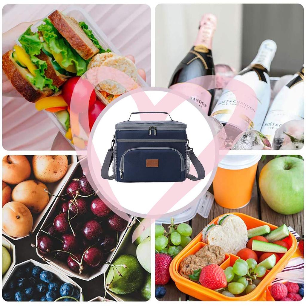 MITU Cooler Cold Thermal Isolated Cooler Skládací obědový chladič do ruky a přes rameno Sportovní objem Krabice, Taška, Taška, Taška, Taška, Krabice, Taška, Lehká