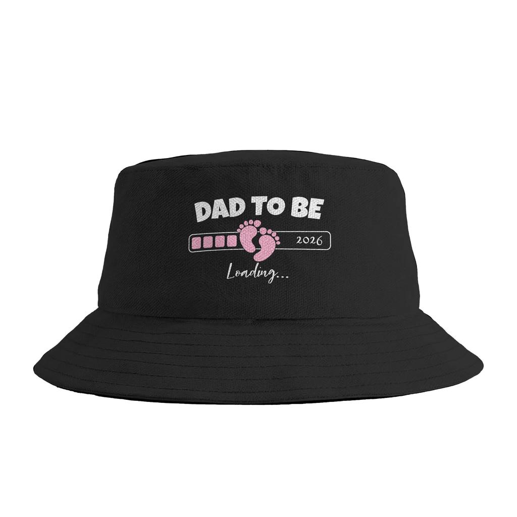 Soon to Be Daddy of Baby Girl Promoted to Daddy New Dad Bucket Hat Spring Korean FisherUnisex Hats For Unisex Soft Fold Caps
