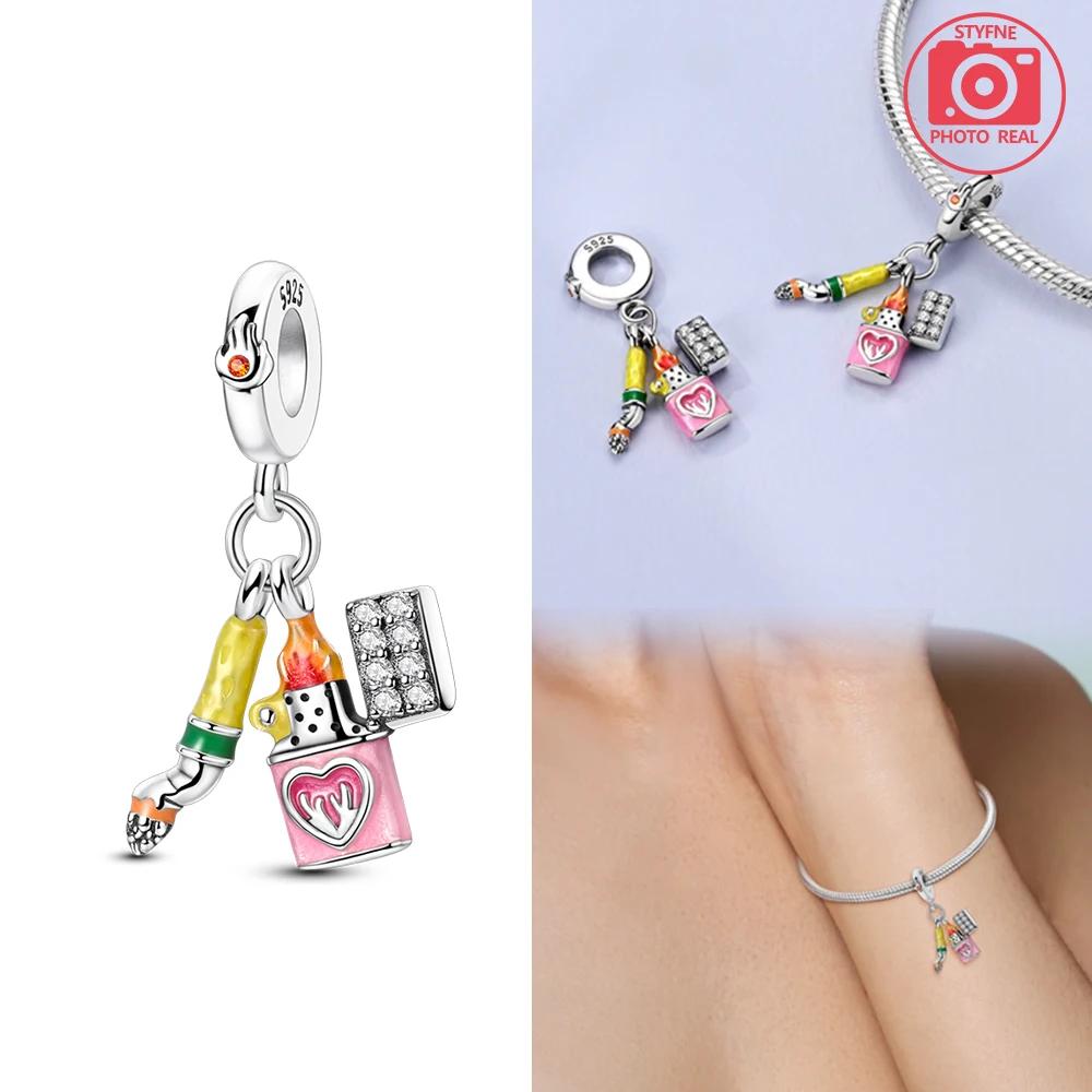 New Copper Colors Afternoon Tea Pendant Fit Copper Colors Original Bracelets Diy Birthday Jewelry Gift