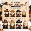DIY Animal Craft Kit Tiny 3D Beaded Kit Petite Gnome Creative 4-Pack Miniature Display Pieces Goblin Beading Set with Instructions Handmade