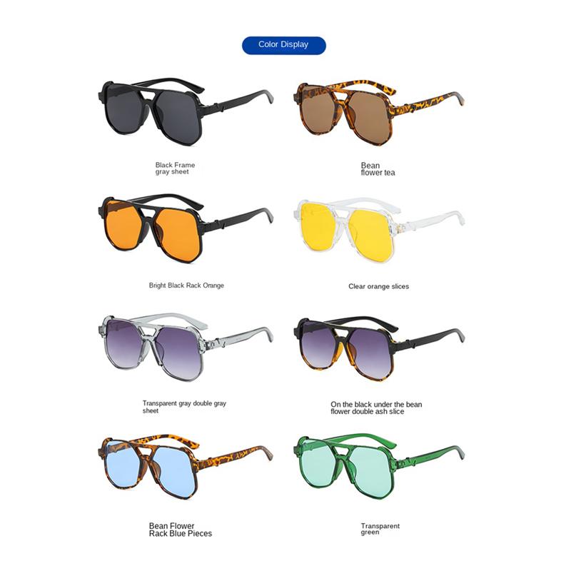 Exquisite Colorful Pilot Sunglasses Women Men Classic Fashion Luxury Sun Glasses UV400 Protection Outdoor Driving