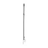 Heavy Duty Flag Pole Kit 360 Degree Swivel Two Installation Methods Adjustable Flag Pole Ground Stake