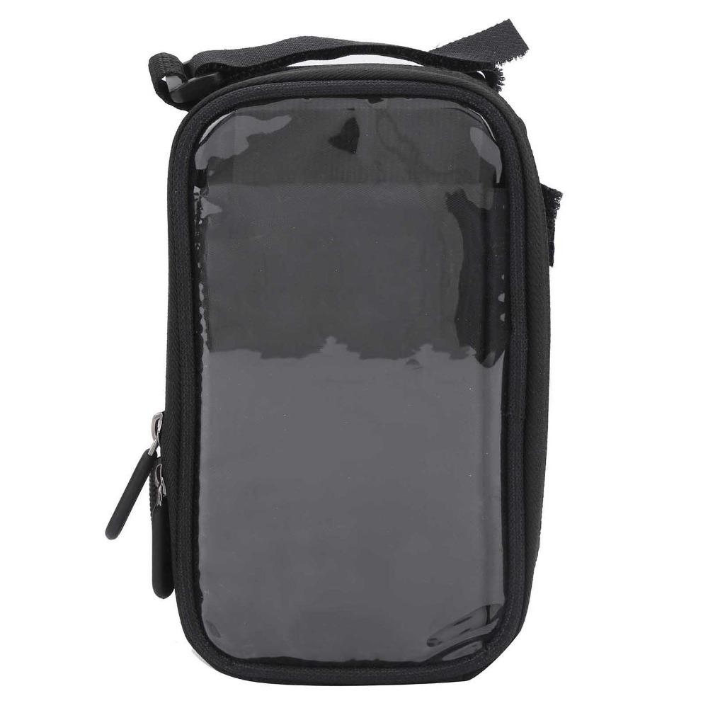 600D Nylon , TPU Bike Touchscreen Phone Bag Bike Frame Phone Holder Folding Bike Use