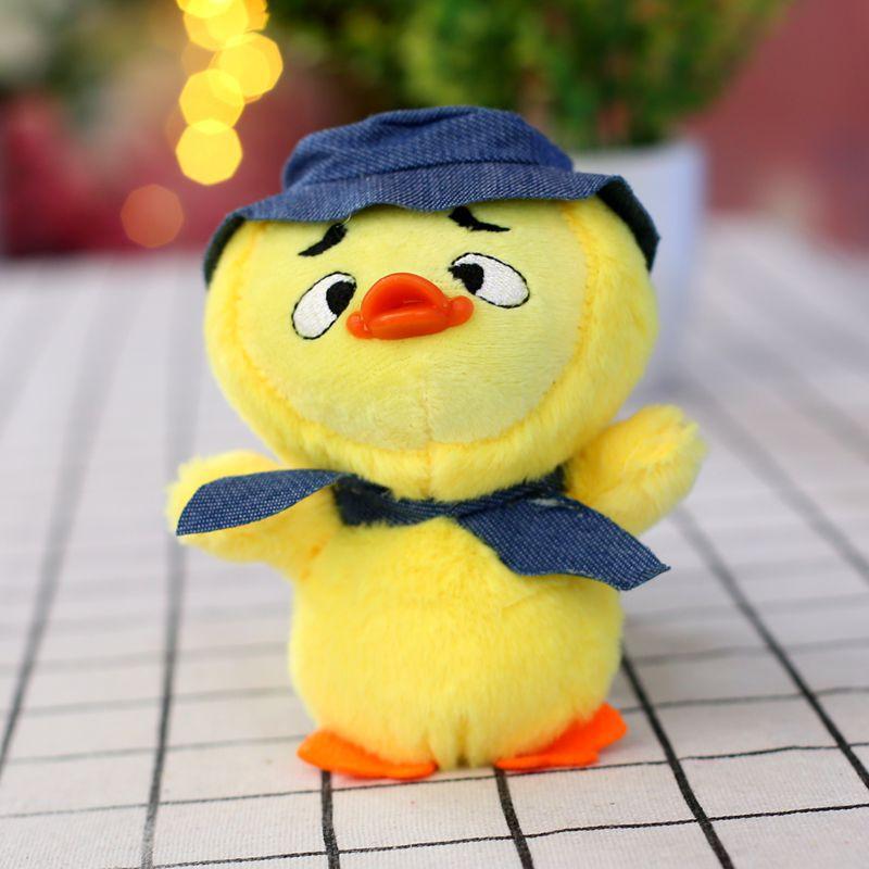 Creative Cartoon Annoying Duck To Work So Annoying Duck Plush Toy Doll Pendant Little Duck Bag Hanging Decoration
