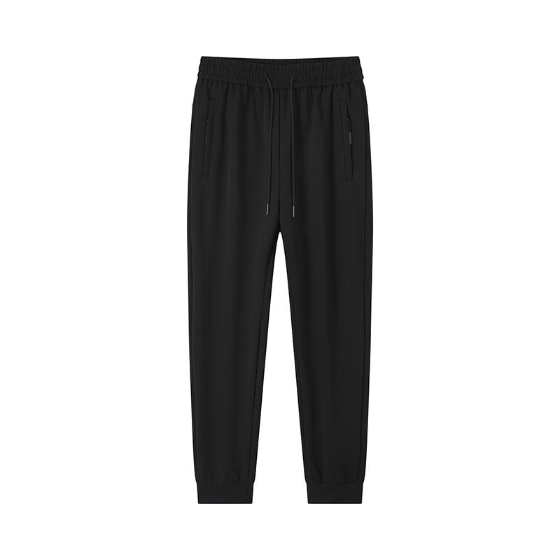 Men's Elastic Drawstring Casual Versatile Long Pants for Spring and Autumn, Plus Size Pants