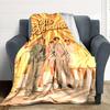 1PC Dynamite Blanket Soft Warm All Season Throw for Sofa, Bed, Car, Office Vibrant Colorful Design, Durable & Cozy Gift