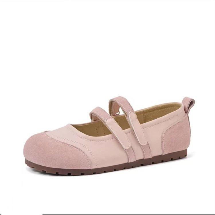 Fashion versatile comfortable flat single shoes women's 2025 new summer wear niche casual shoes French Doudou shoes