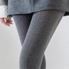 Elastic High Waist Cotton Knit Tights With Wheat Pattern Textured Design Pantyhose For Women Autumn Winter Essential