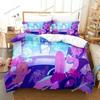New Muse Dash Game Bedding Set Single Twin Full Queen King Size Bed Set Adult Kid Bedroom Duvet Cover Sets 3D Print Game Anime