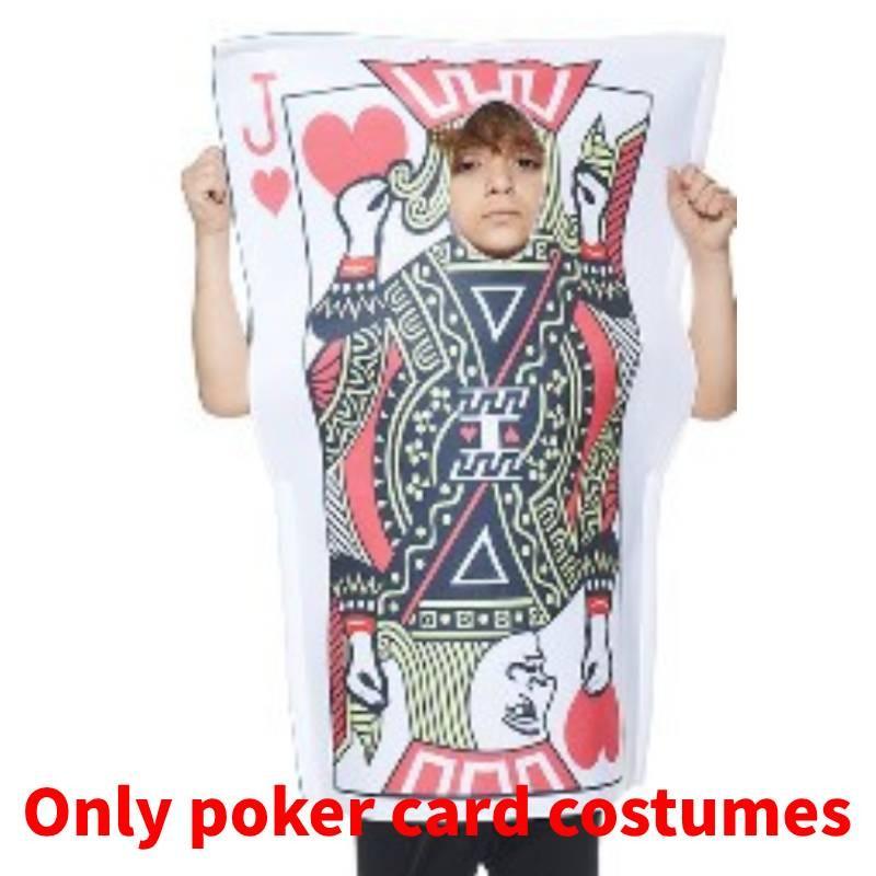 A Blocks Spades A And Hearts K Poker Cards Costumes For Halloween Up Dress