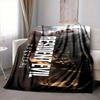 1Pc Resident Evil Requiem Flannel Blanket, Soft And Comfortable, Casual Warm, Camping Travel, Christmas, Halloween Xmas Gift S1563