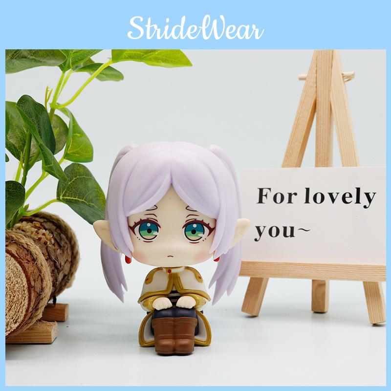 Sitting Pvc Frieren Action Figures Model Toys Desktop Decoration Kids Gifts