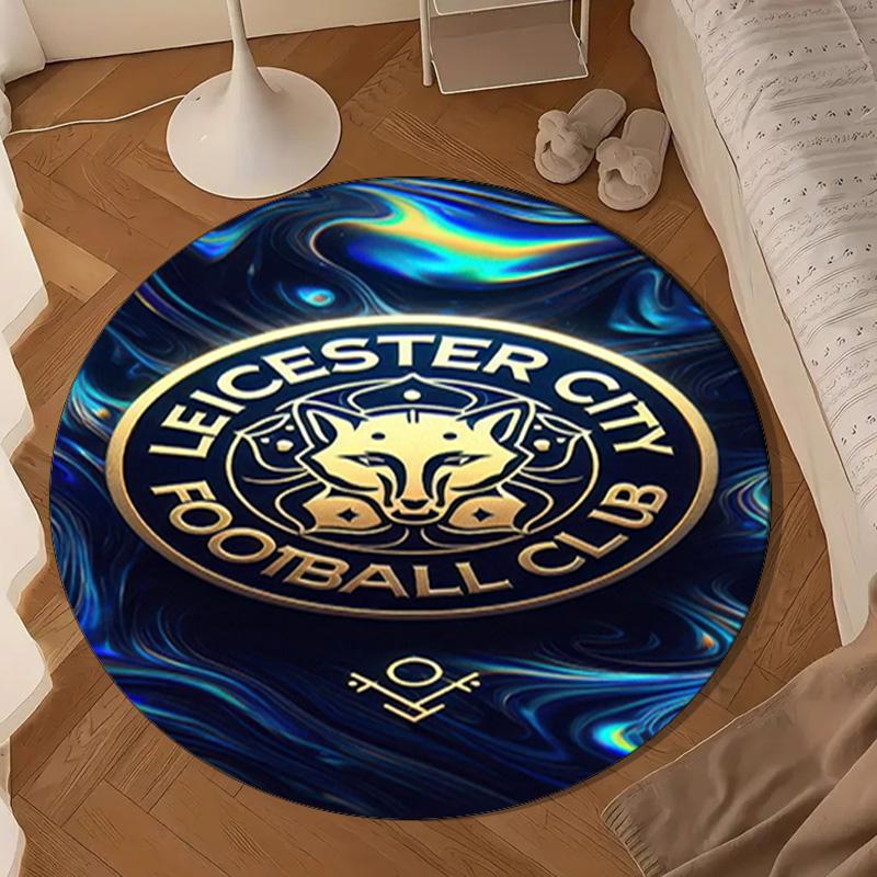 1PC rug Fc Crest Design Round mat Home Decor, Chair rug For livingroom,Bedroom, doormat home decor Birthday Gift Christmas Gifts