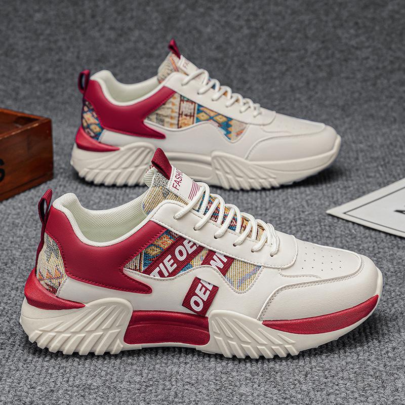 New Summer Breathable Men's Casual Sports Shoes Versatile and Trendy Student Running Shoes Men's Single Shoes